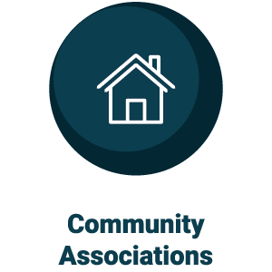 Troon Community Association button