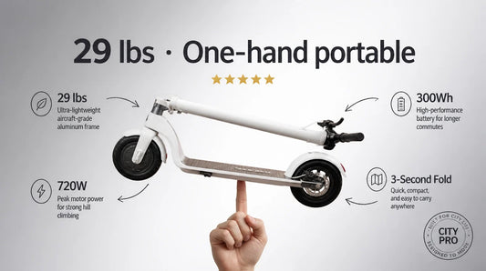 Forget Heavy Lifting: The Best Lightweight Electric Scooter for Adults in 2026